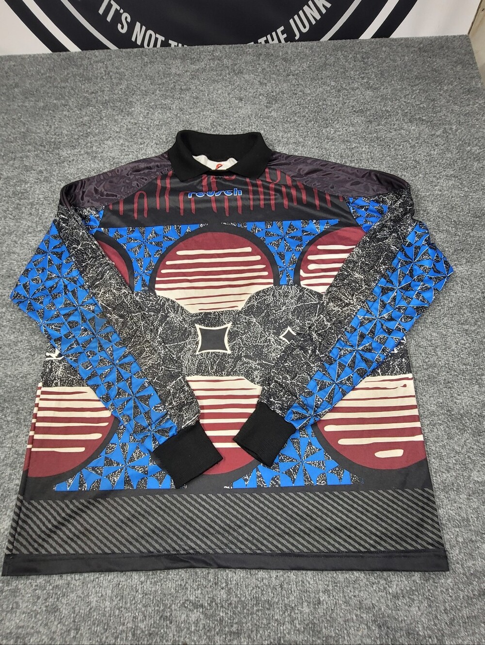 Vintage 80s/90s Reusch Goalie Soccer Jersey Padded Size XLarge